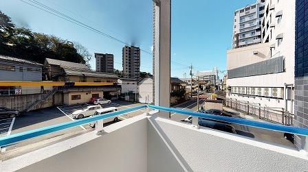 バルコニー　景観
