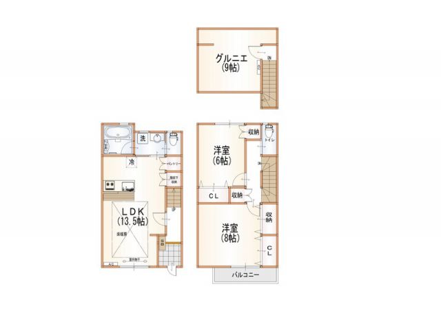 Zi HOUSEの間取り写真
