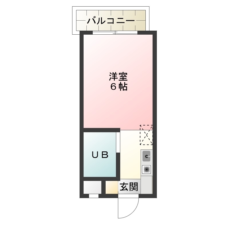ジュネパレス座間第6の間取り写真