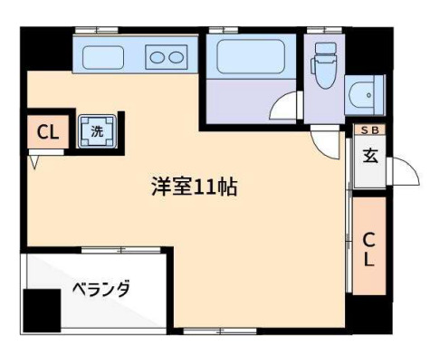 東京メトロ日比谷線 三ノ輪駅 徒歩10分 8階建 築10年の間取り写真
