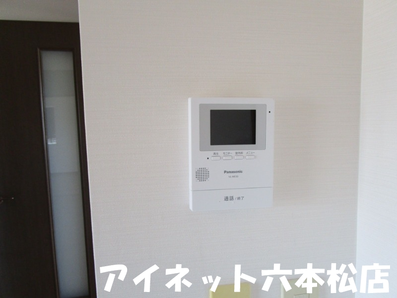 セキュリティ　モニター付きで安心。
