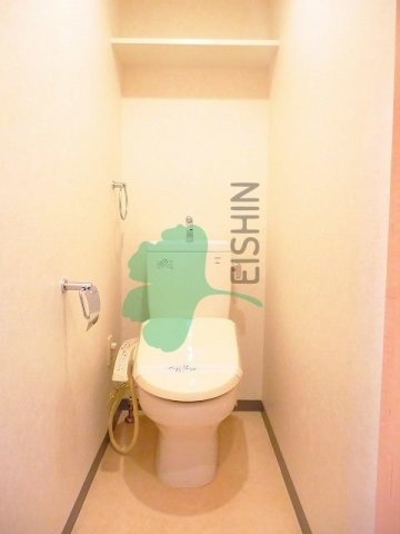 トイレ　清潔感のあるトイレです。