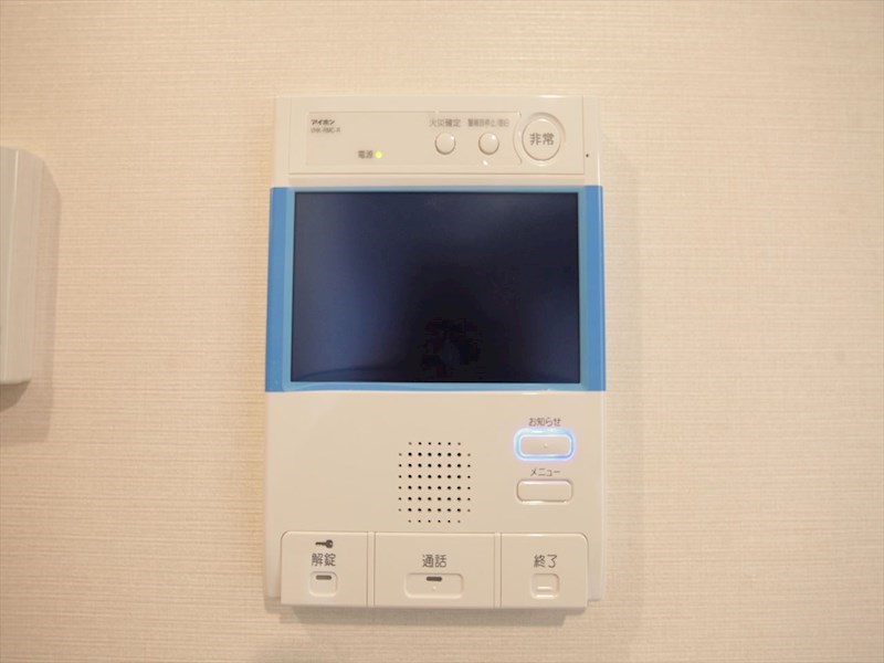 セキュリティ　ＴＶモニター付インターホン