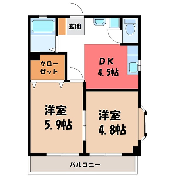 セレナータの間取り