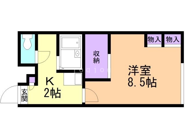 レオパレスセコ壱番館の間取り