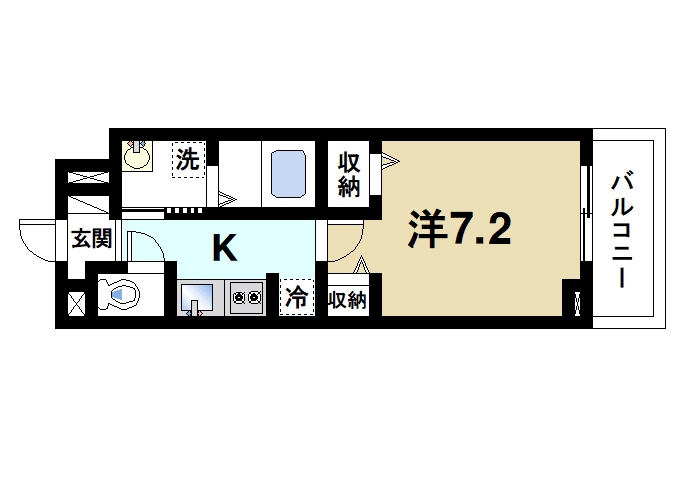 ＲＥＬＡ　ＦＯＲＴの間取り