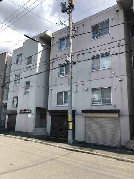 北海道札幌市西区発寒十条４の賃貸マンションの外観