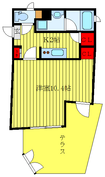 ロジュマン要町の間取り