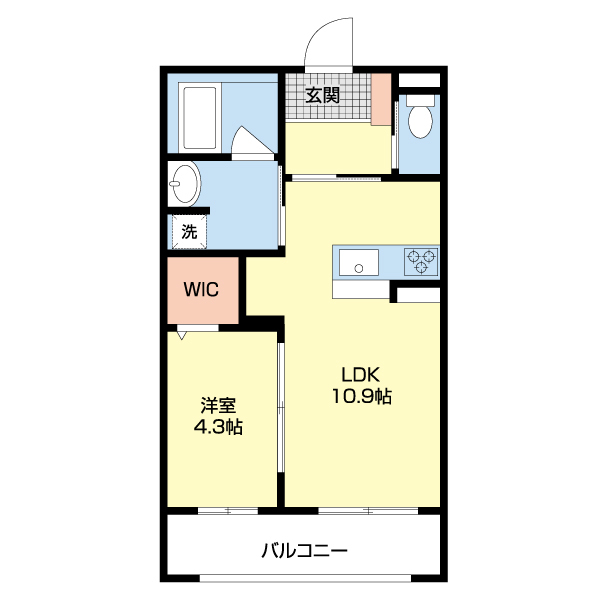 杏の花の間取り