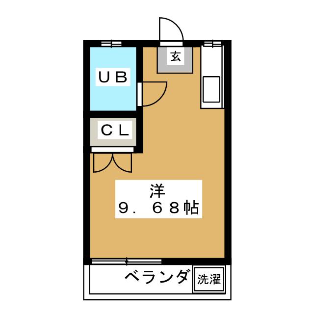 コーポむつみの間取り