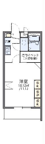 レオパレス湘南Ａの間取り