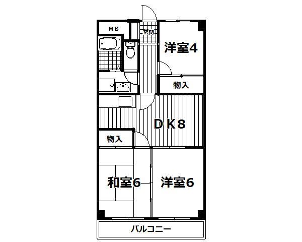 パークハイム河辺_間取り_0