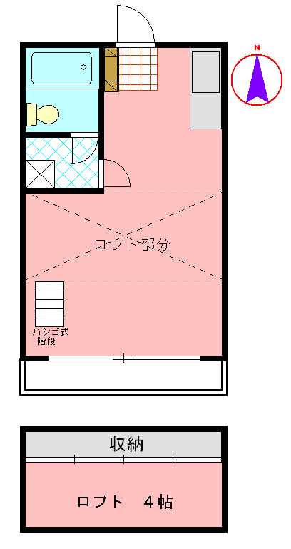 ベルコーポの間取り