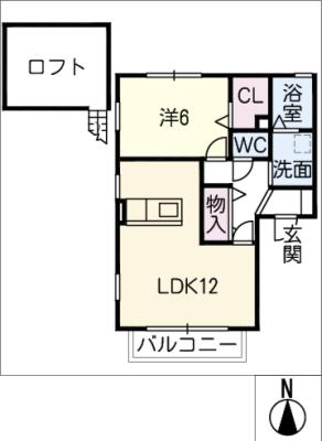 エクセレンスコート　Ａの間取り