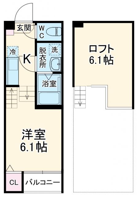 Ｓｏｕｔｈｅｒｎ　Ｇａｔｅの間取り