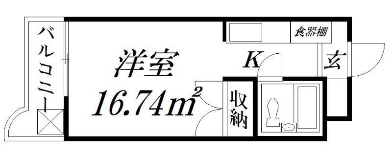 浜松市中央区佐鳴台のマンションの間取り