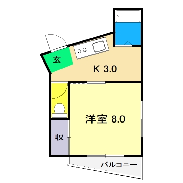 都計ビルの間取り