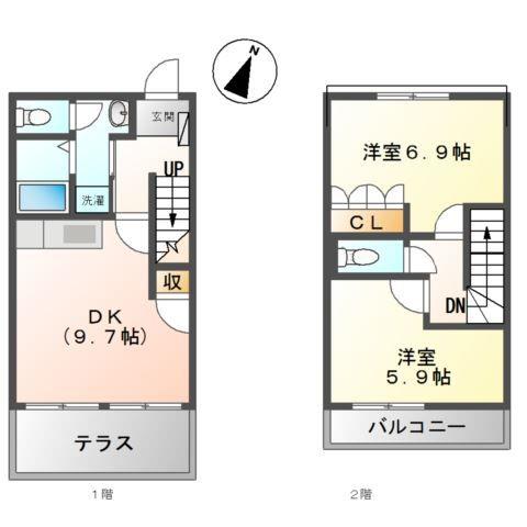 メゾン・ルミエールの間取り