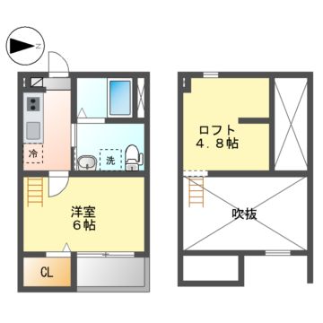 Ｙ’ｓ　Ｓｑｕａｒｅ中村公園（ワイズスクエア）の間取り