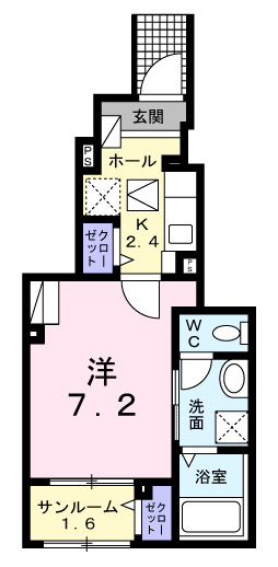 ボニート・Kの間取り