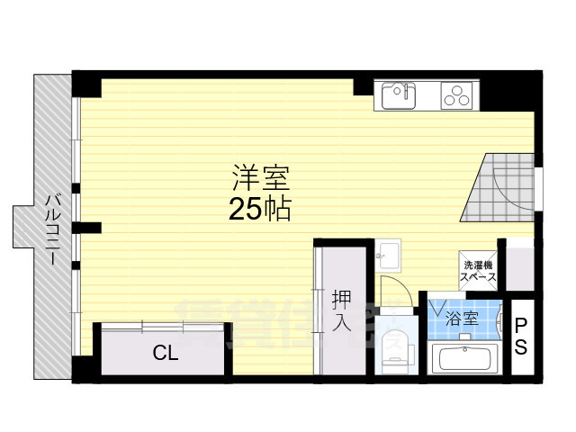 ニュー北加賀屋マンションの間取り