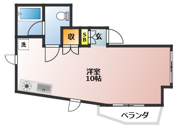 上板橋橋山ビルの間取り