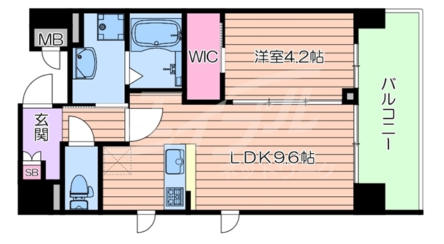 第26関根マンションの間取り