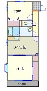 パークスＳＴの間取り