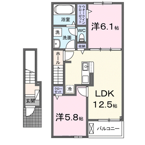 ベルカレントIIの間取り