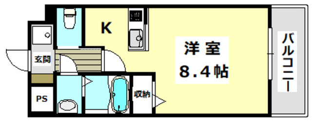 ロイス南茨木の間取り