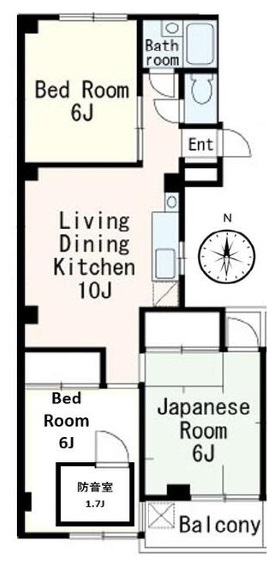 所沢ツインキューブの間取り