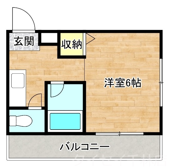 守口市梅園町のマンションの間取り