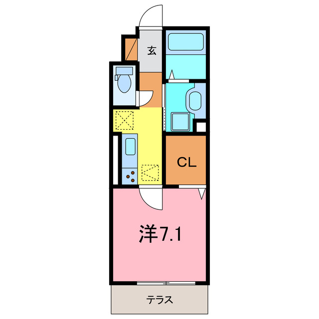 クインシー18の間取り