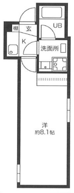 Mythos板橋新川岸の間取り