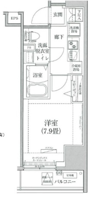 ルフレ深川イーストの間取り