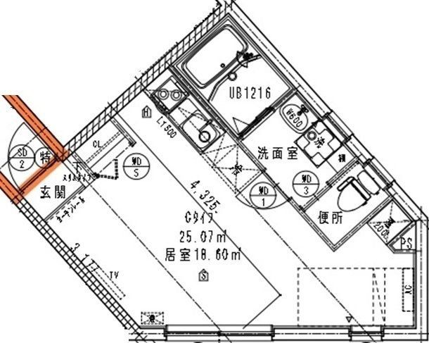 シュロス石神井公園の間取り