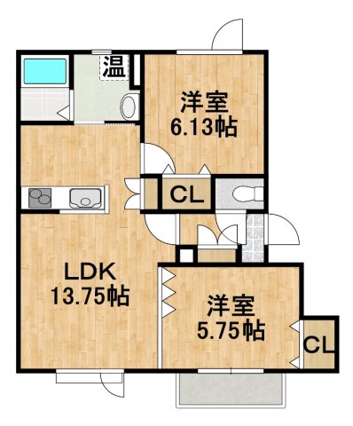 サンブレジオの間取り