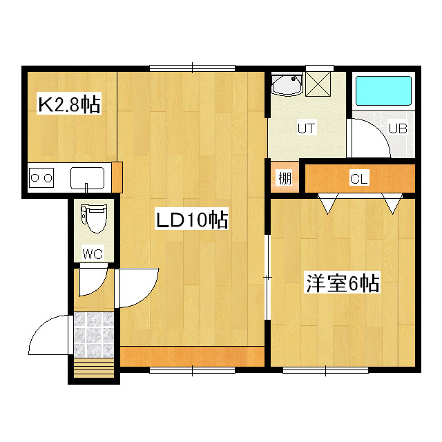 ソラーレオックの間取り