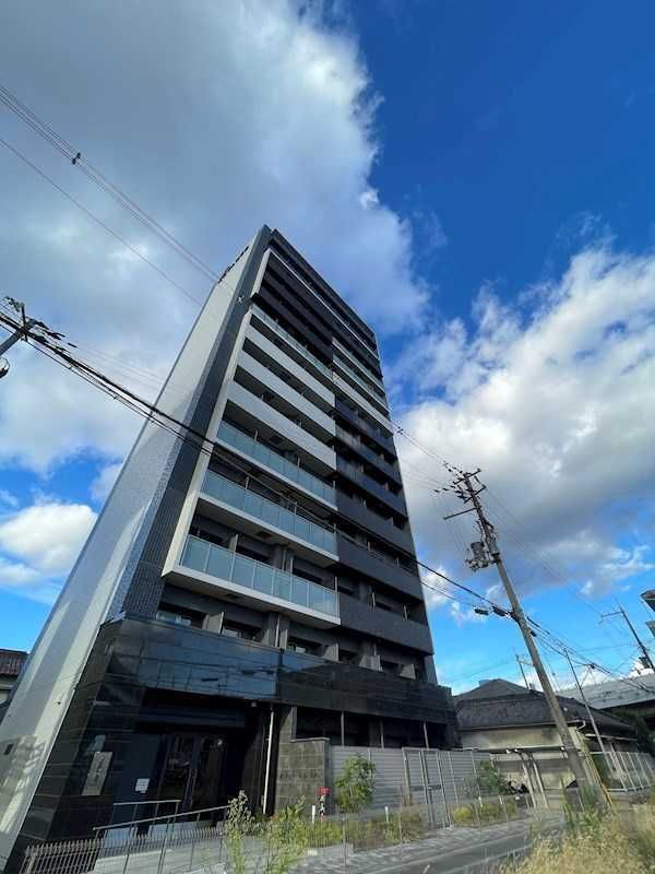 大阪市淀川区加島のマンションの建物外観