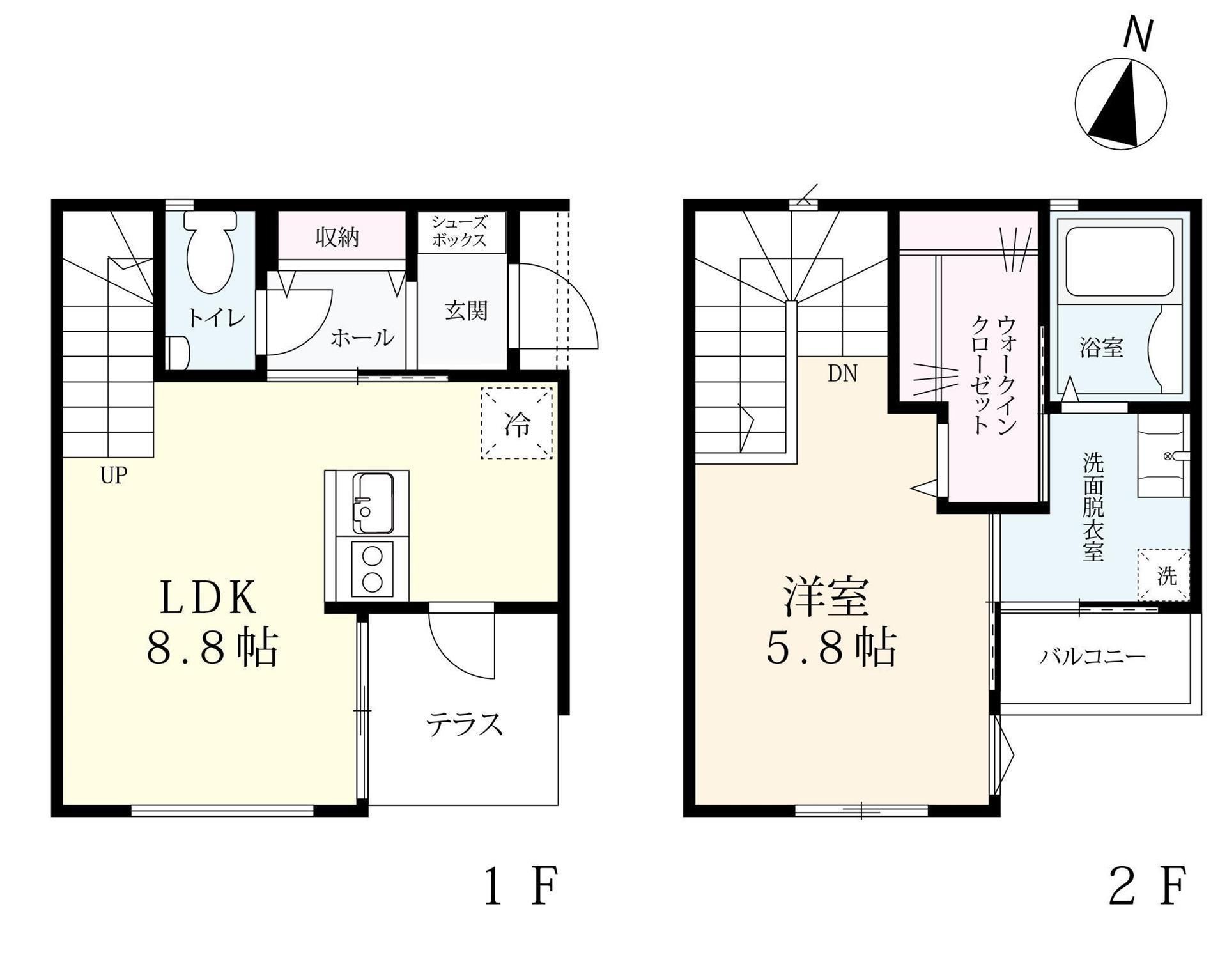 プレミアム北多久の間取り