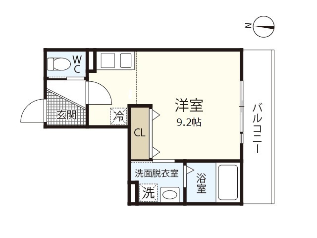 ラヴィエールの間取り