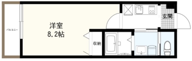 ＡＬＥＧＲＩＡ門真古川町の間取り