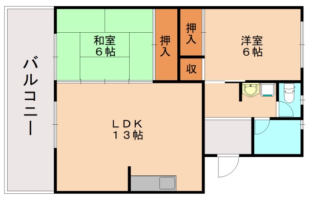 石坂ビルの間取り