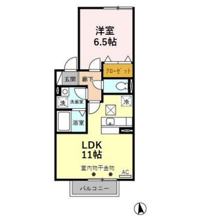 リビングタウン藤江の間取り