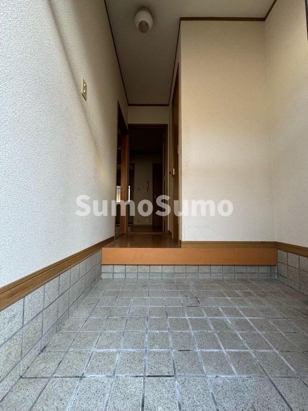 玄関　収納もある玄関です