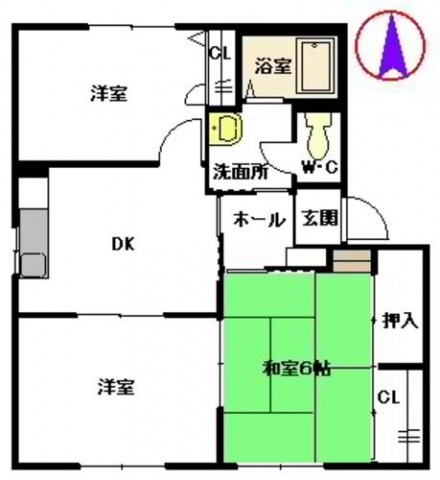 リーベンハイムA棟の間取り