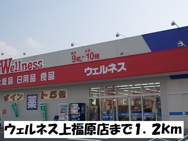 ドラックストア　ウェルネス上福原店（ドラッグストア）まで1200m