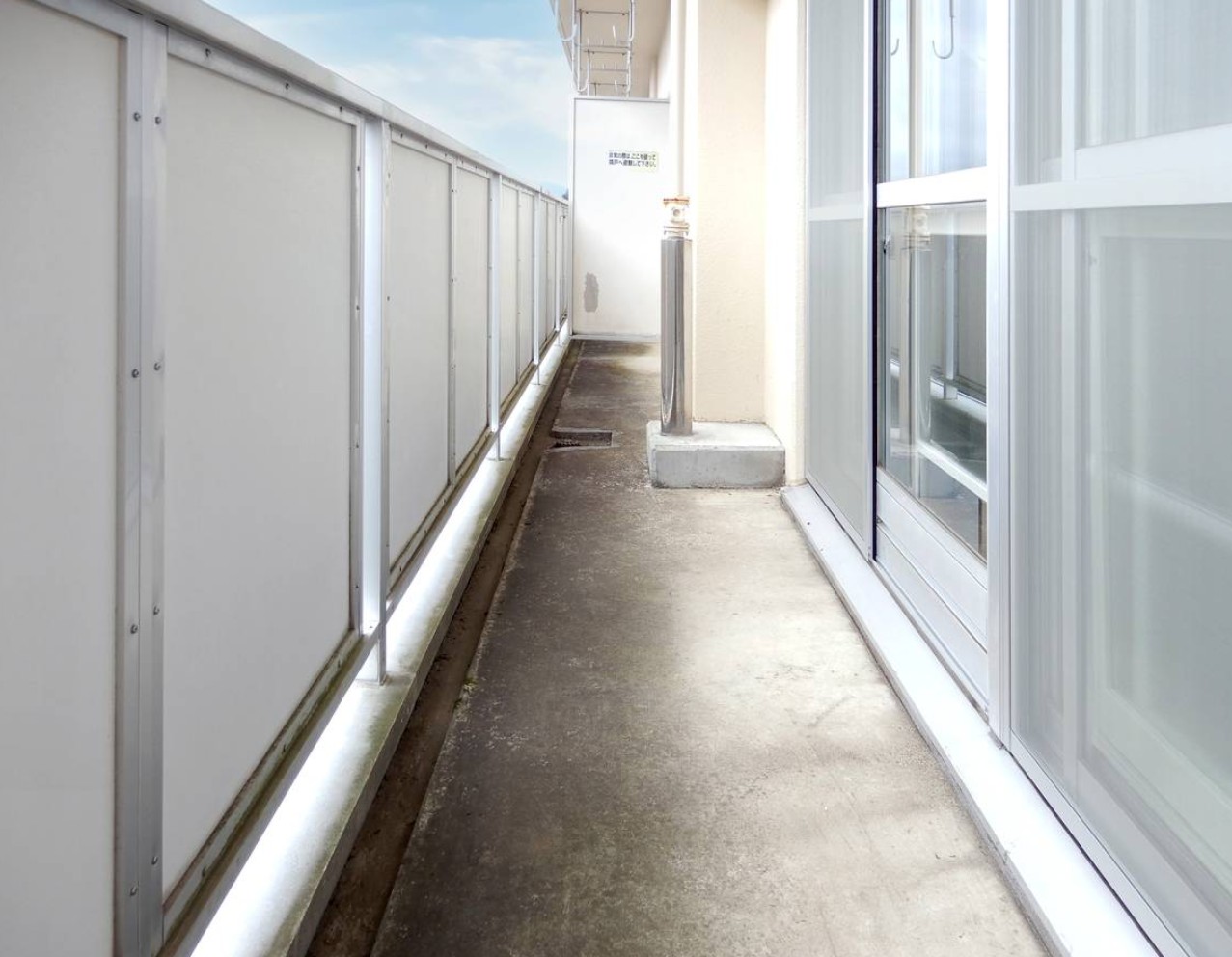 バルコニー　同タイプ写真です