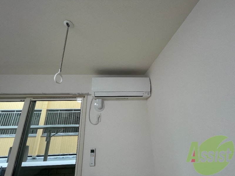 その他設備　エアコンも設置されています。毎日の暮らしが快適になりますね。