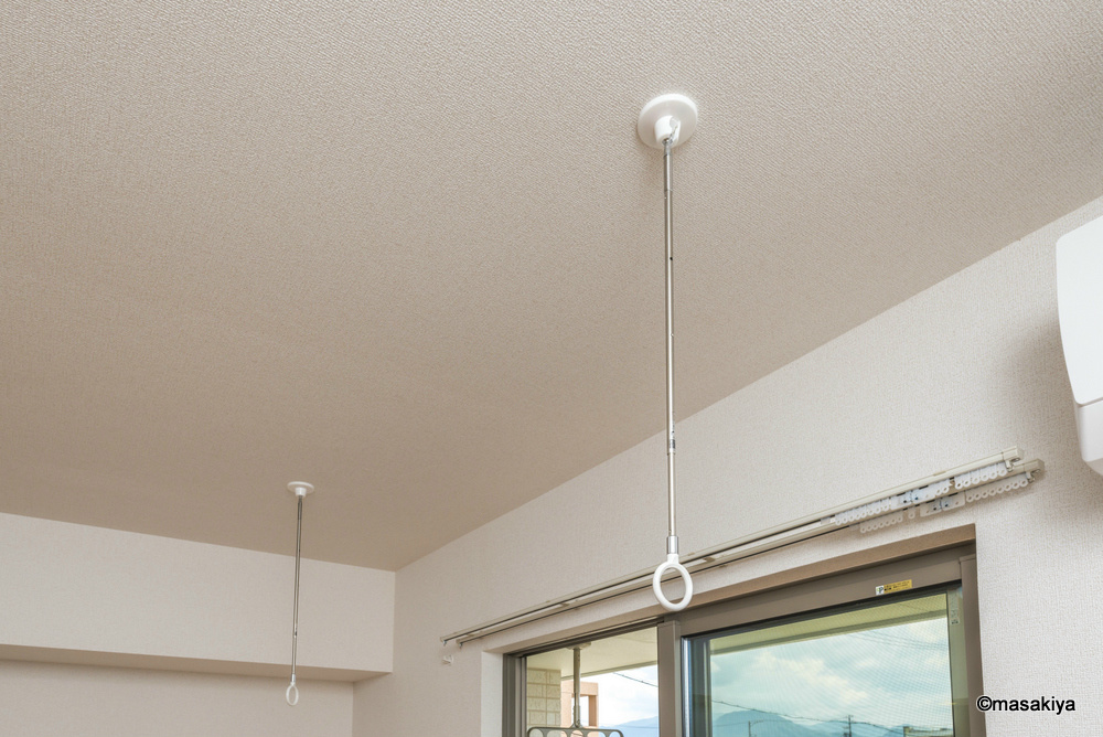 その他設備　室内物干し